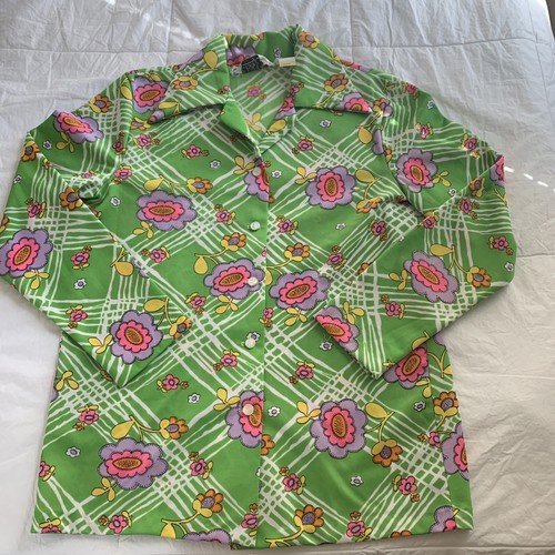 1970 shirt flower power - 1970's,