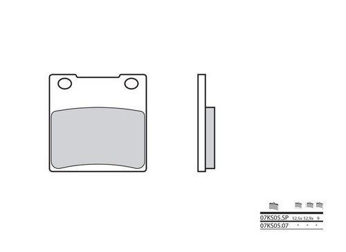 For suzuki rg500 - gamma, rear
