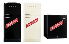 Red Stripe Beer Larger Sticker Wrap For Fridge Freezer or Wall bf14