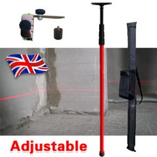 2.8 Meter Laser Leveling Telescoping Pole Adjustable Mounting Pole for Rotary UK