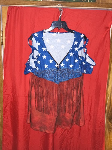 Western patriotic size - western,