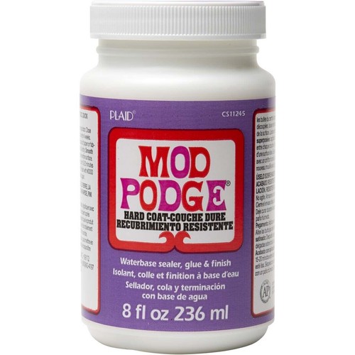 Mod podge 8oz hard - 8oz, coat