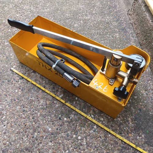 Rems push pressure - pump, tester