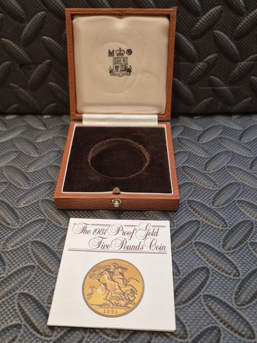 Royal mint 1981 gold proof - mint,