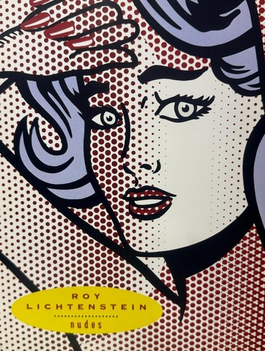 Rare 1995 roy lichtenstein - rare,
