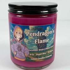 Pendragon's Flame Candle -