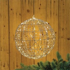 Silver 30cm LED Christmas