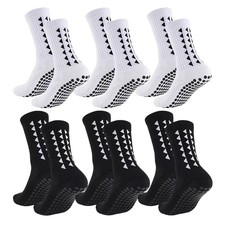 6 Pairs Sports Grip Socks