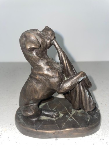 Cold cast bronze - cold, figurine
