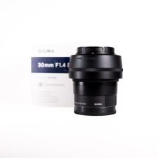 Sigma 30mm f/1.4 DC DN for Sony E (APS-C) + Box + Full Cleaning Kit, UK Seller