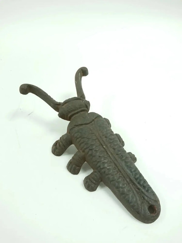 Vintage cast iron - beetle, boot