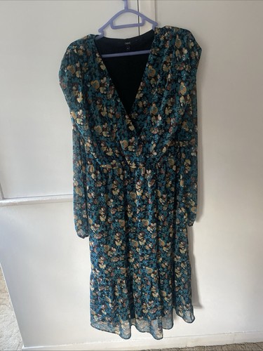 Floral pattern women dress - women's,
