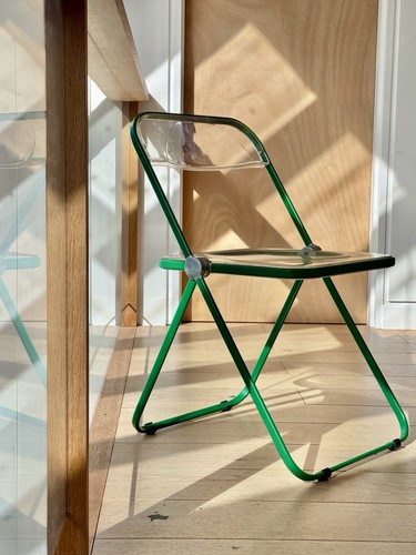 1960s green plia - green, folding