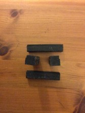 Fibrax No3 Rod brake blocks inserts (2prs)  for Hercules and similar bike s