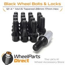 Wheel Bolts & Locks (12+4) for