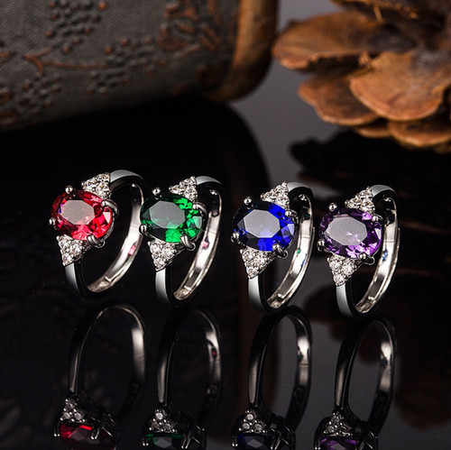 Women sterling silver green - sterling,