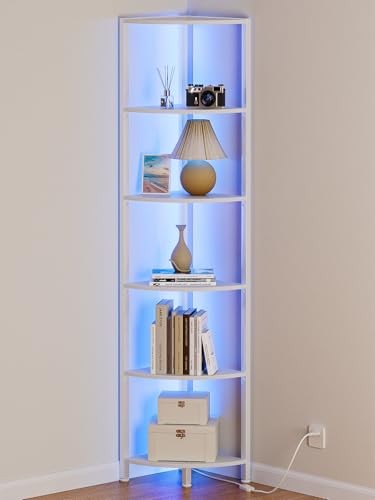 Corner shelf with led light - led,