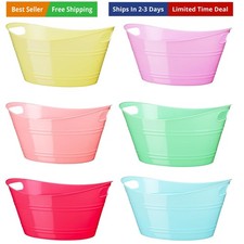 6 Pcs Ice Buckets Bulk