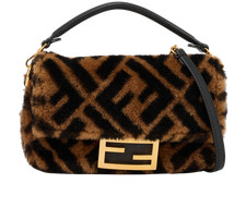 Fendi Zucca Baguette Shoulder