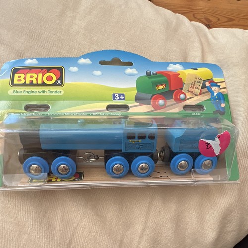 Brio blue engine with - brio, tender