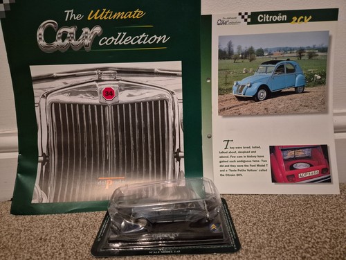 Citroen 2cv blue del - 2cv,