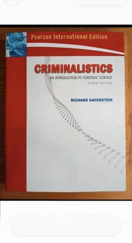 Criminalistics an - criminalistics,