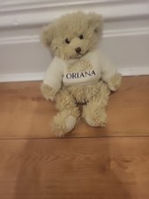Oriana P & O Cruises Posh Paws Soft Toy Plush VGC Collectable Bear 