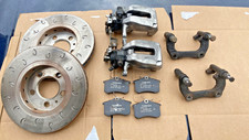 AUDI TT MK1 QUATTRO VW GOLF MK4 256mm Rear Brake G hook DISCS + CALIPERS SET
