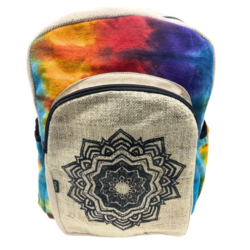 Tiedye hemp large - tiedye, backpack