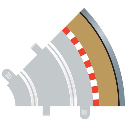 Scalextric c8240 radius - scalextric,