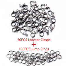 50pcs Metal Lobster Clasps