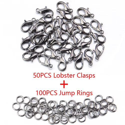 50pcs metal lobster clasps - lobster,