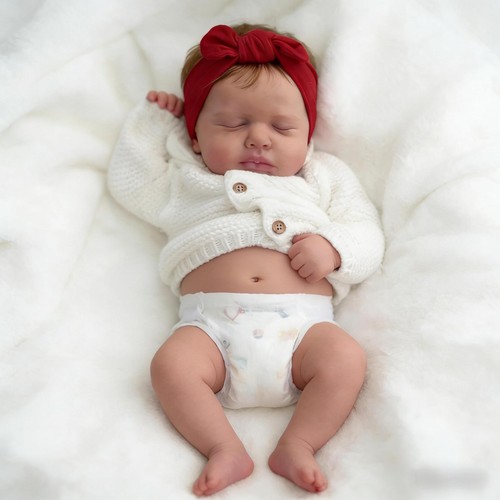 Inch asleep reborn baby - asleep,