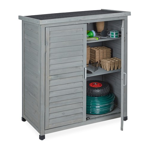 Garden cupboard tool shed - garden,