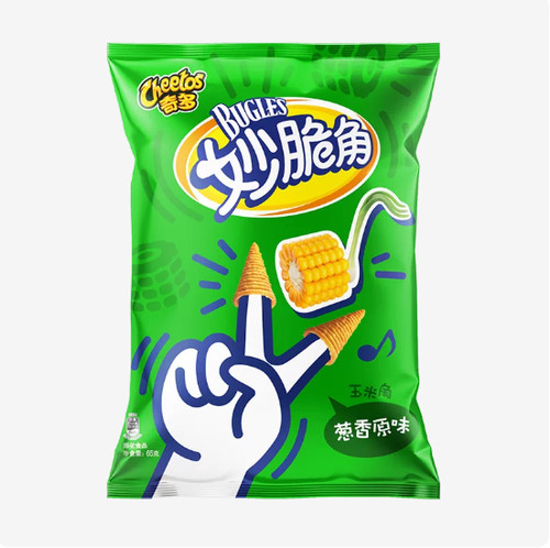 Cheetos bugles scallion - cheetos,