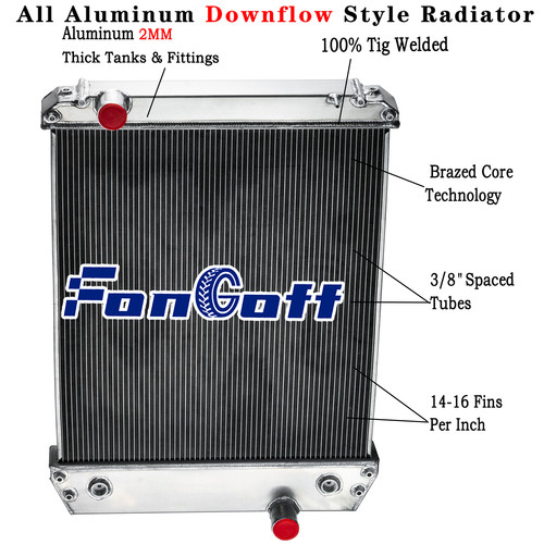 Rows radiator for 1997 - 3,