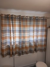 Hamilton check curtains width