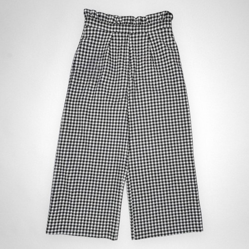 Topshop ruffle trim gingham - trim,