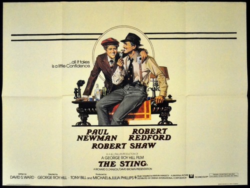 Sting 1973 paul newman - sting, robert