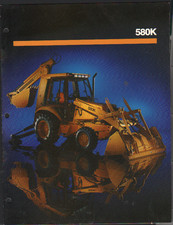Case 580k backhoe loader - "580k",