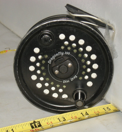 Vintage fly fishing - fly, reel