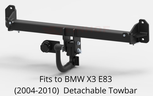 Detachable tow bar - bar, bmw