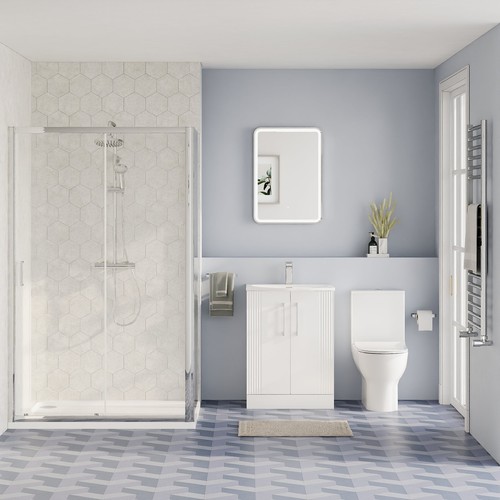 Full bathroom suite 600mm - bathroom,