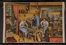 School Wall Map Scroll Picture