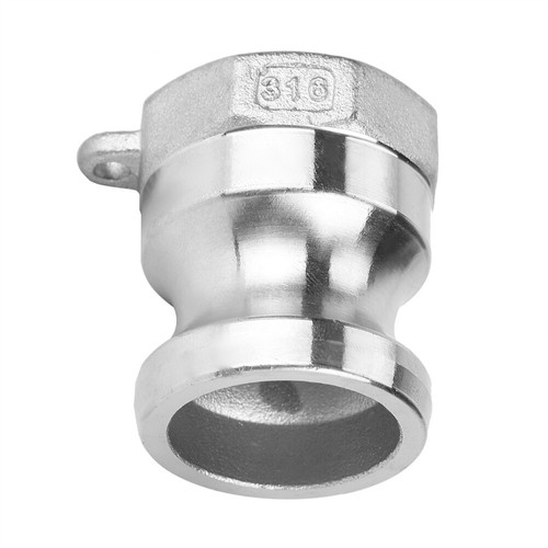 Trash pump adapter stainless - trash,