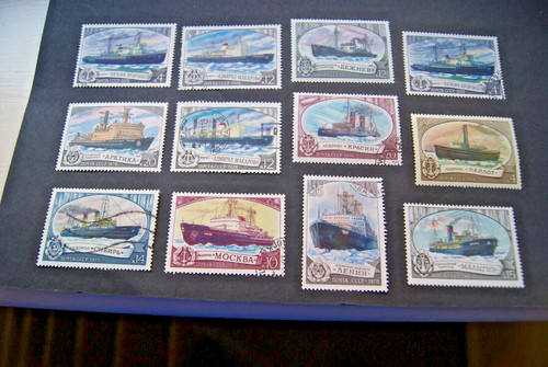 Russia stamps russian ice - russia,