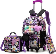 HTgroce School Bag with Wheels