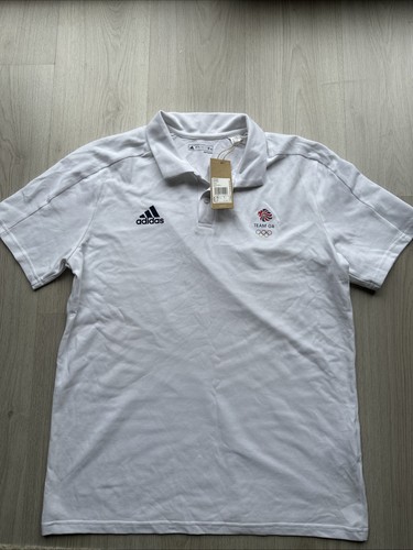 Adidas team white polo - adidas, gb