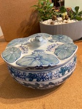 Unusual vintage ceramic tureen