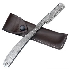CUSTOM HANDMADE DAMASCUS RAZOR